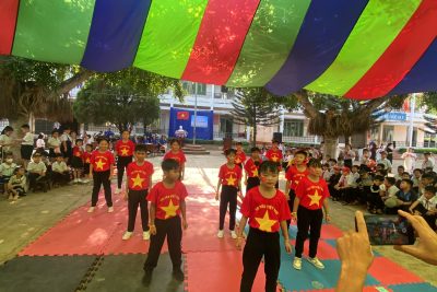 Trường Tiểu học Hoàng Hanh tổ chức “Ngày hội Thiếu nhi vui khoẻ, tiến bước lên Đoàn”